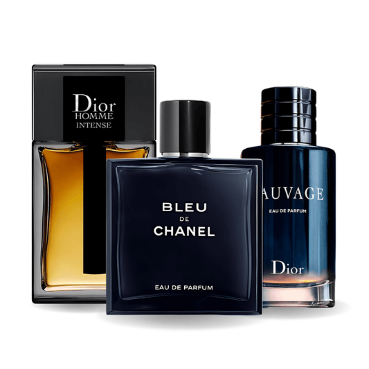 Set od 3 parfema | Sauvage Dior, Bleu de Chanel, Dior Homme Intense 100 ml