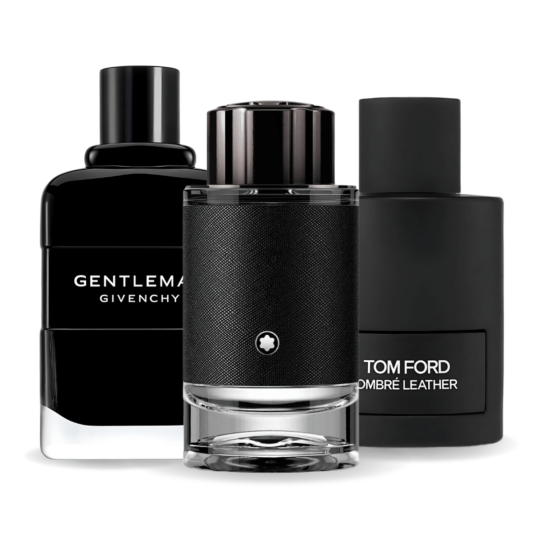 Set od 3 parfema | Tom Ford Ombre Leather, Givenchy Gentleman, Montblanc Explorer 100 ml