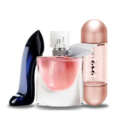 Set od 3 parfema | GOOD GIRL, Lancôme LA VIE EST BELLE, 212 VIP ROSÉ 100 ml