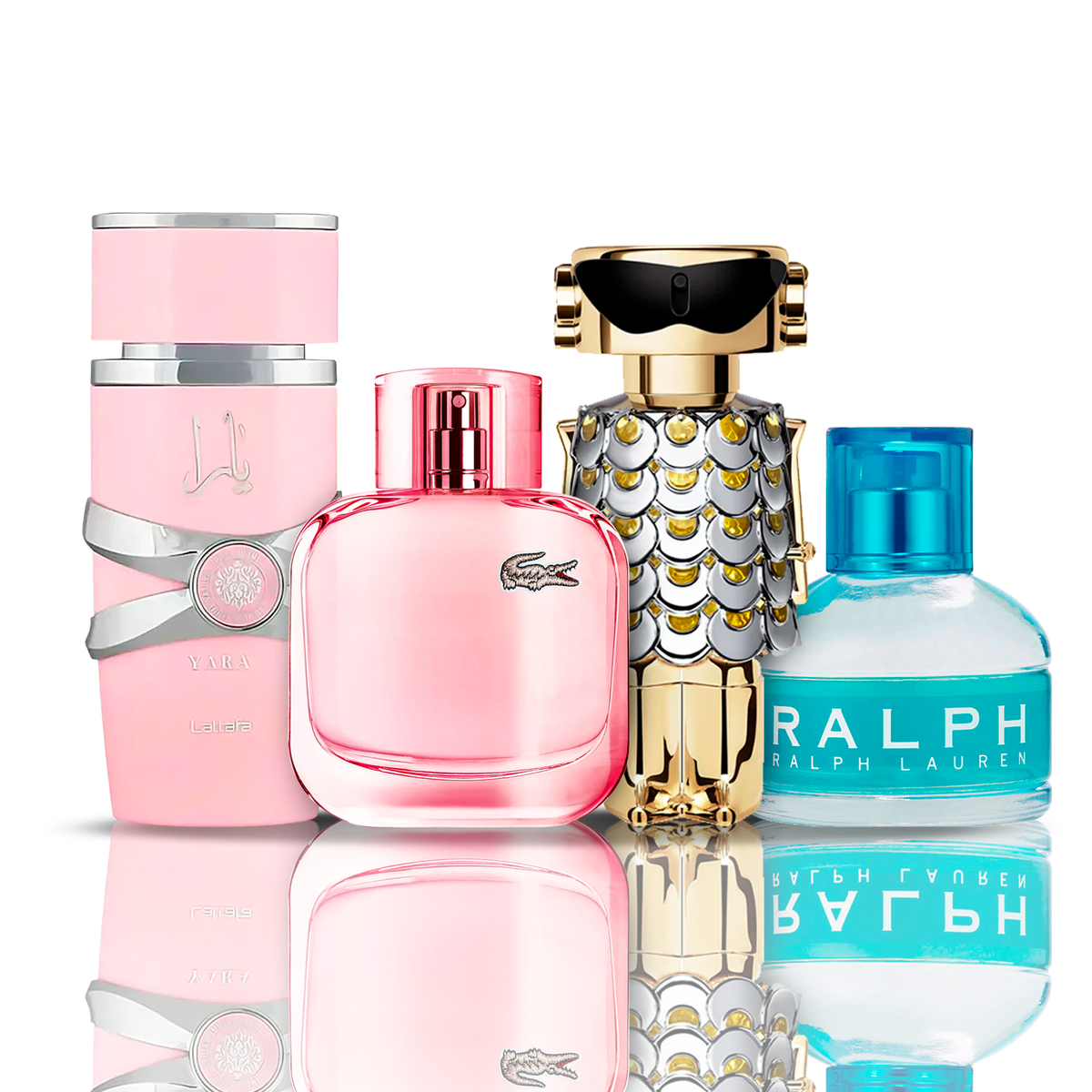 Set od 4 parfema | Fame + Yara + Lacoste Sparkling + Ralph Lauren 100 ml