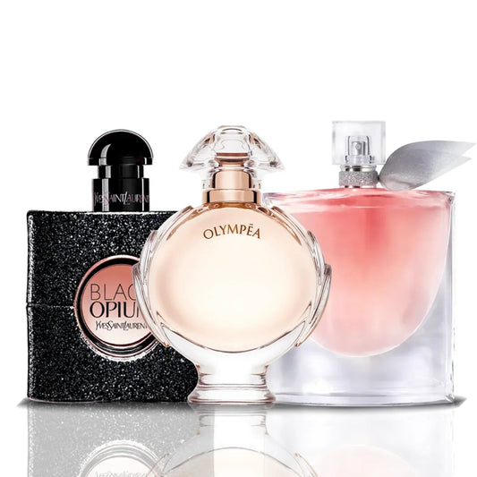 Set od 3 parfema | La Vie Est Belle + Olympea + Black Opium