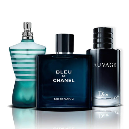 Set od 3 parfema | Le Male, Bleu de Chanel i Sauvage (100 ml)